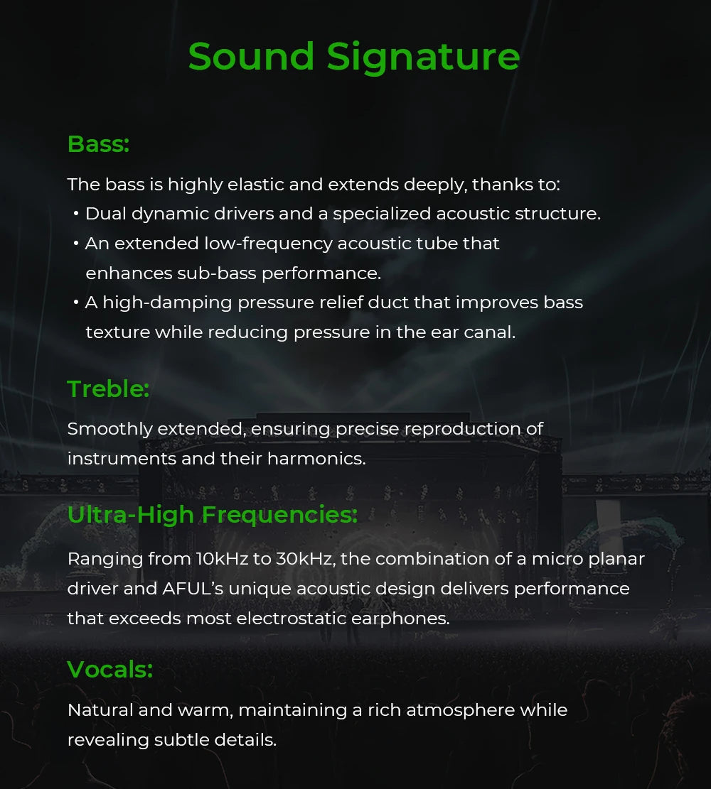 AFUL Performer 5+2 / Performer 7 | 2DD+4BA+1Micro Planar Technologies
