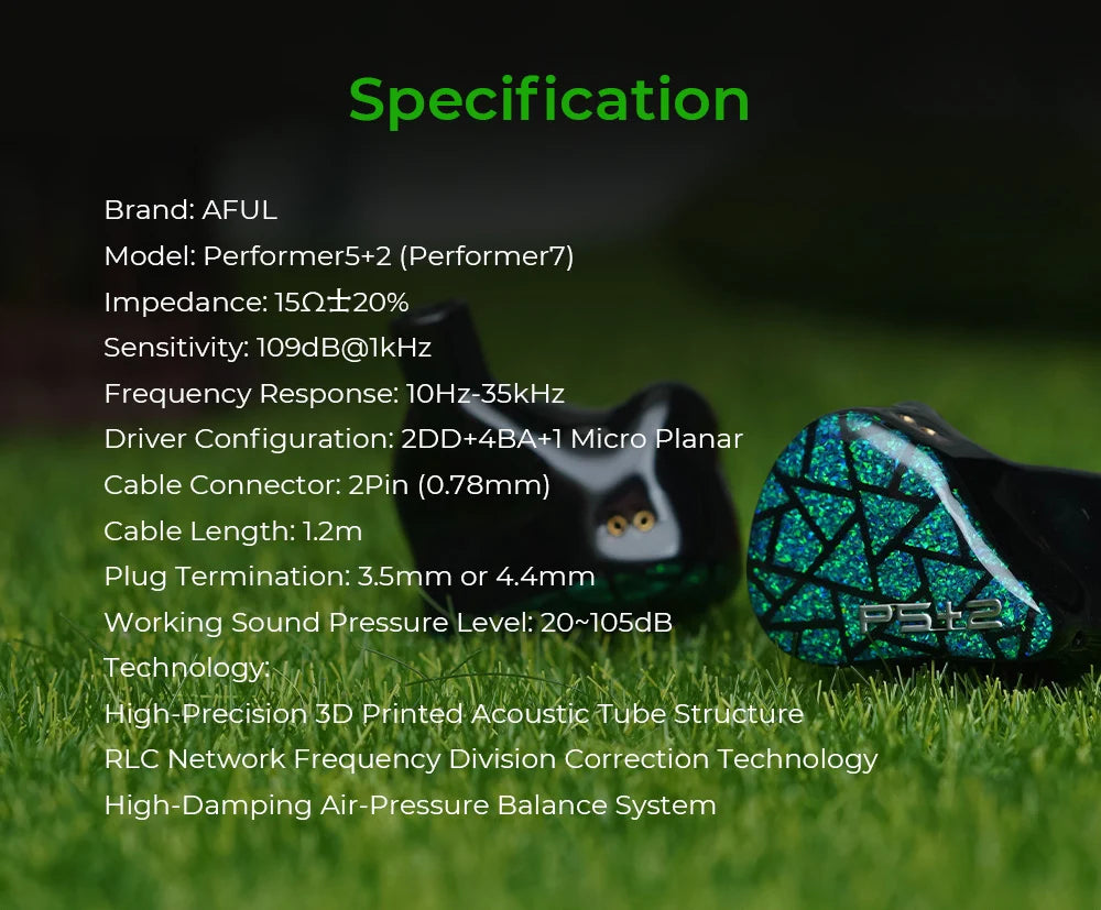 AFUL Performer 5+2 / Performer 7 | 2DD+4BA+1Micro Planar Technologies