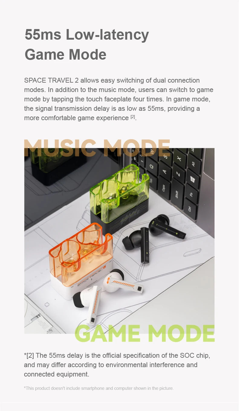 MOONDROP Space Travel 2 | HIGH RESOLUTION TrueWireless