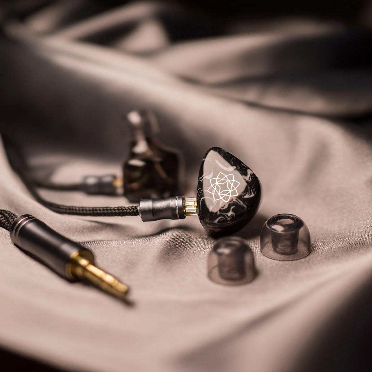 SeeAudio Bravery Black | 4 Balanced Armature Transducer Earphone