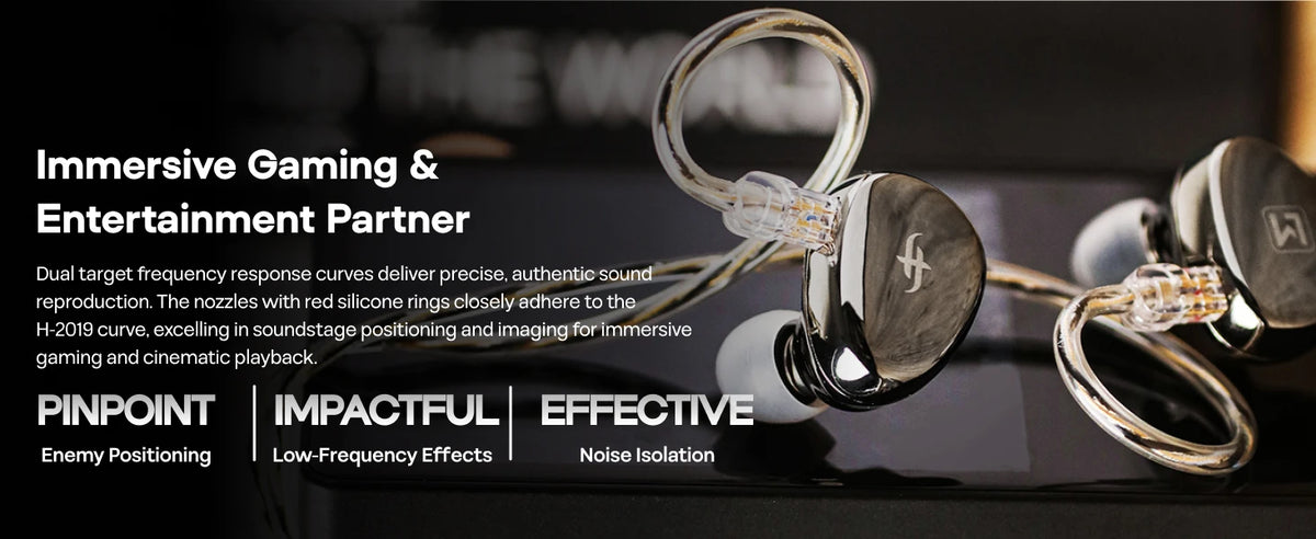 SIMGOT EA500 LM | Dual-Magnet & Dual-Cavity Lithium-Magnesium Diaphragm Dynamic Driver Technology