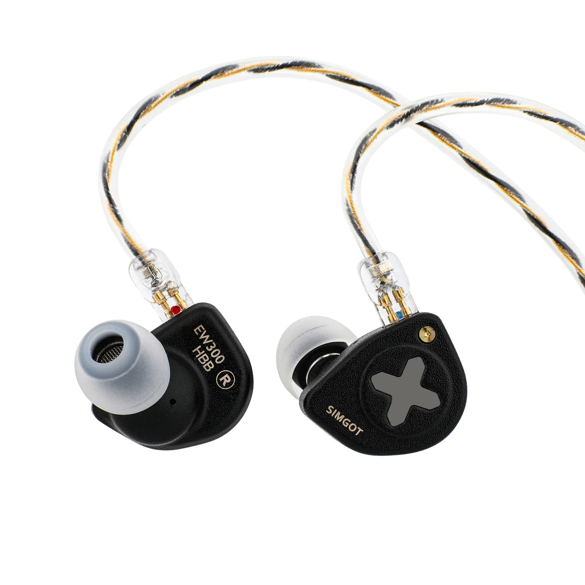 SIMGOT x HBB EW-300  | 1DD+1Planar+1PZ Technology