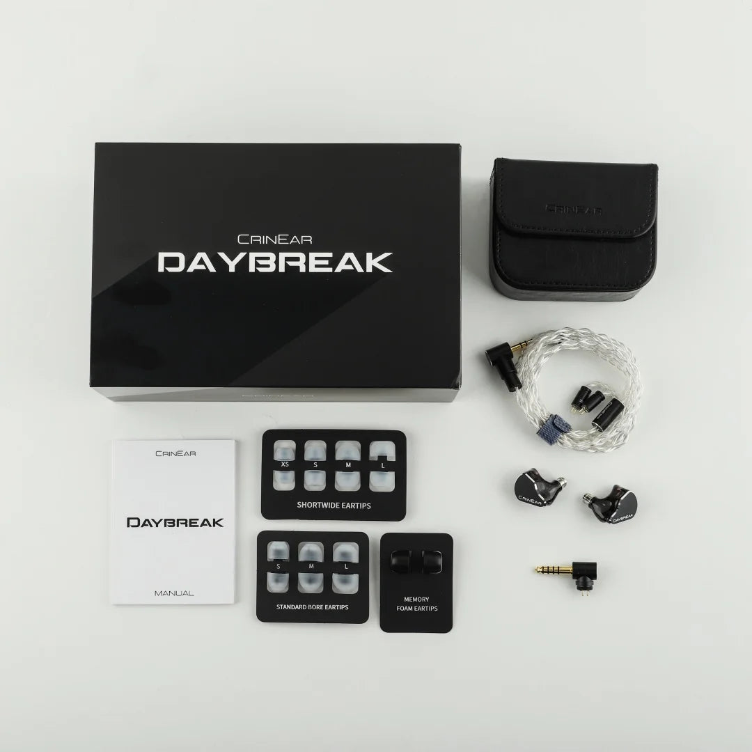 CrinEar Daybreak | 1DD+2BA+2MPT (Micro-planar Tweeters) Technologies