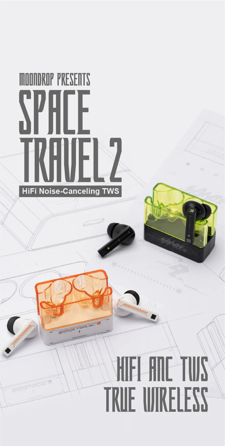 MOONDROP Space Travel 2 | HIGH RESOLUTION TrueWireless