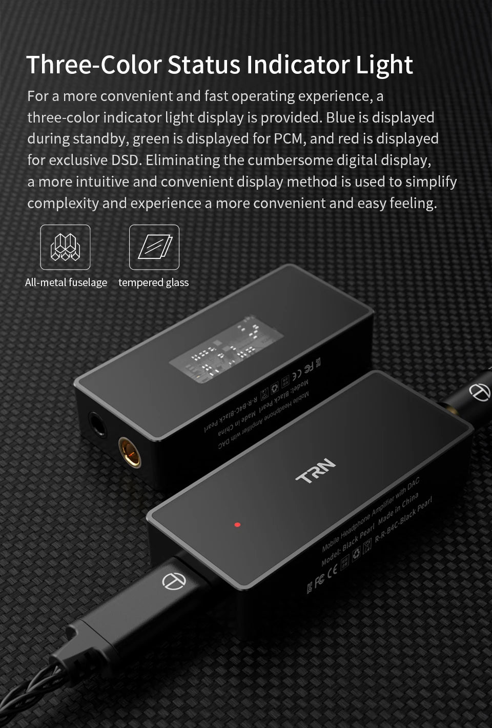 TRN Black Pearl DAC | DUAL-CS43131 Chipset
