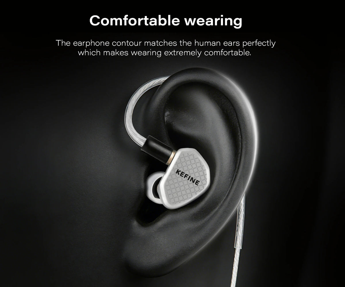 KEFINE Klean SV | 10mm DLC Diaphragm Dynamic Driver