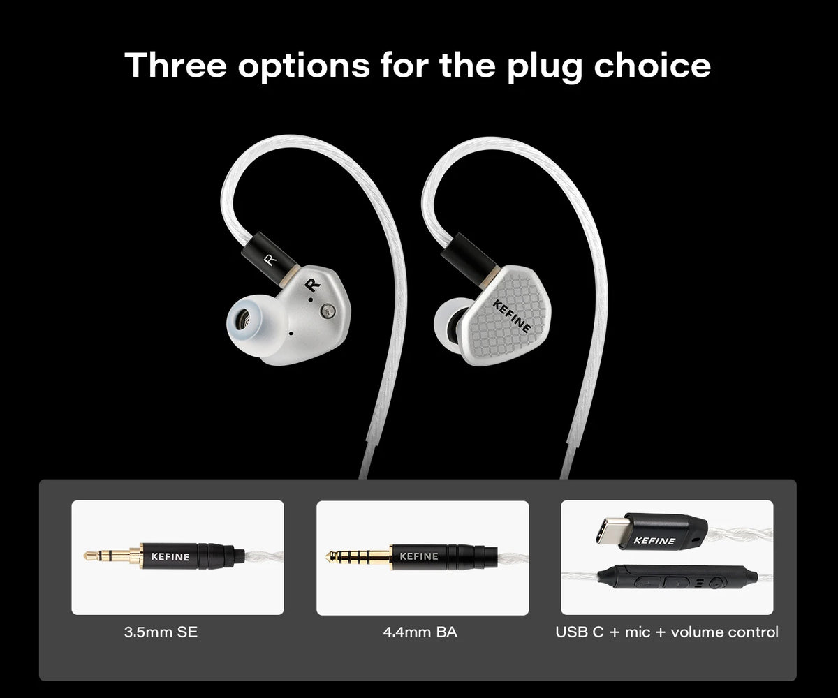 KEFINE Klean SV | 10mm DLC Diaphragm Dynamic Driver