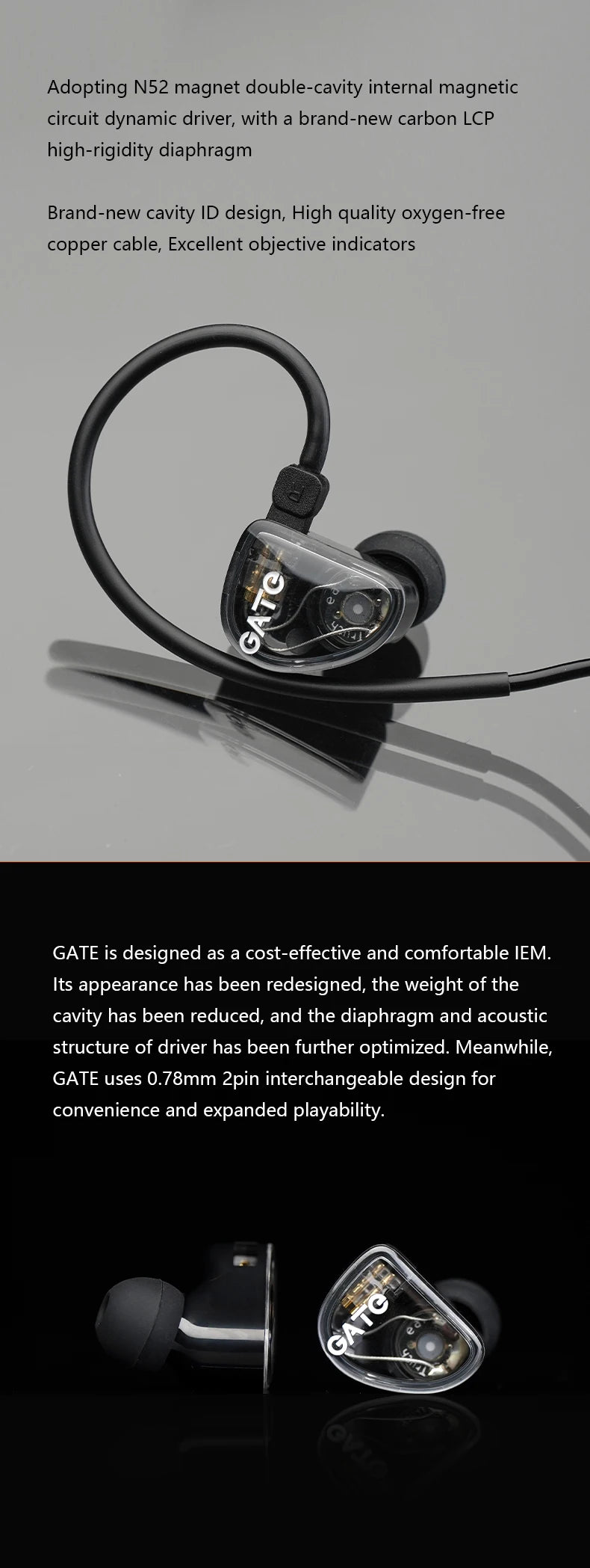 TRUTHEAR GATE | Single 10MM Dynamic Driver