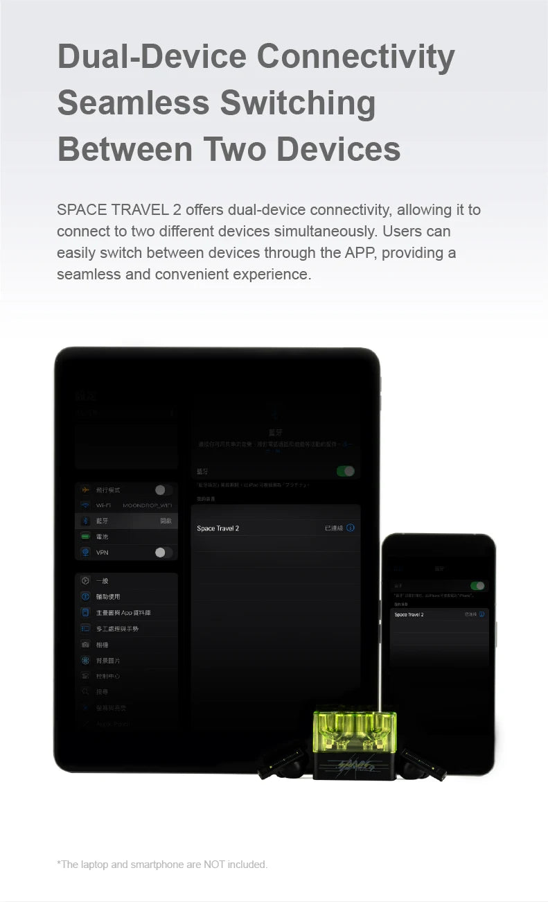 MOONDROP Space Travel 2 | HIGH RESOLUTION TrueWireless
