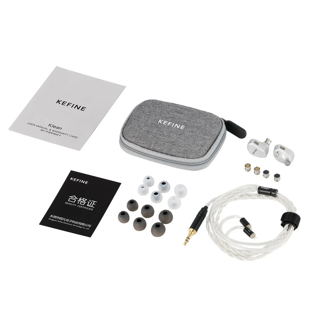 KEFINE Klean SV | 10mm DLC Diaphragm Dynamic Driver