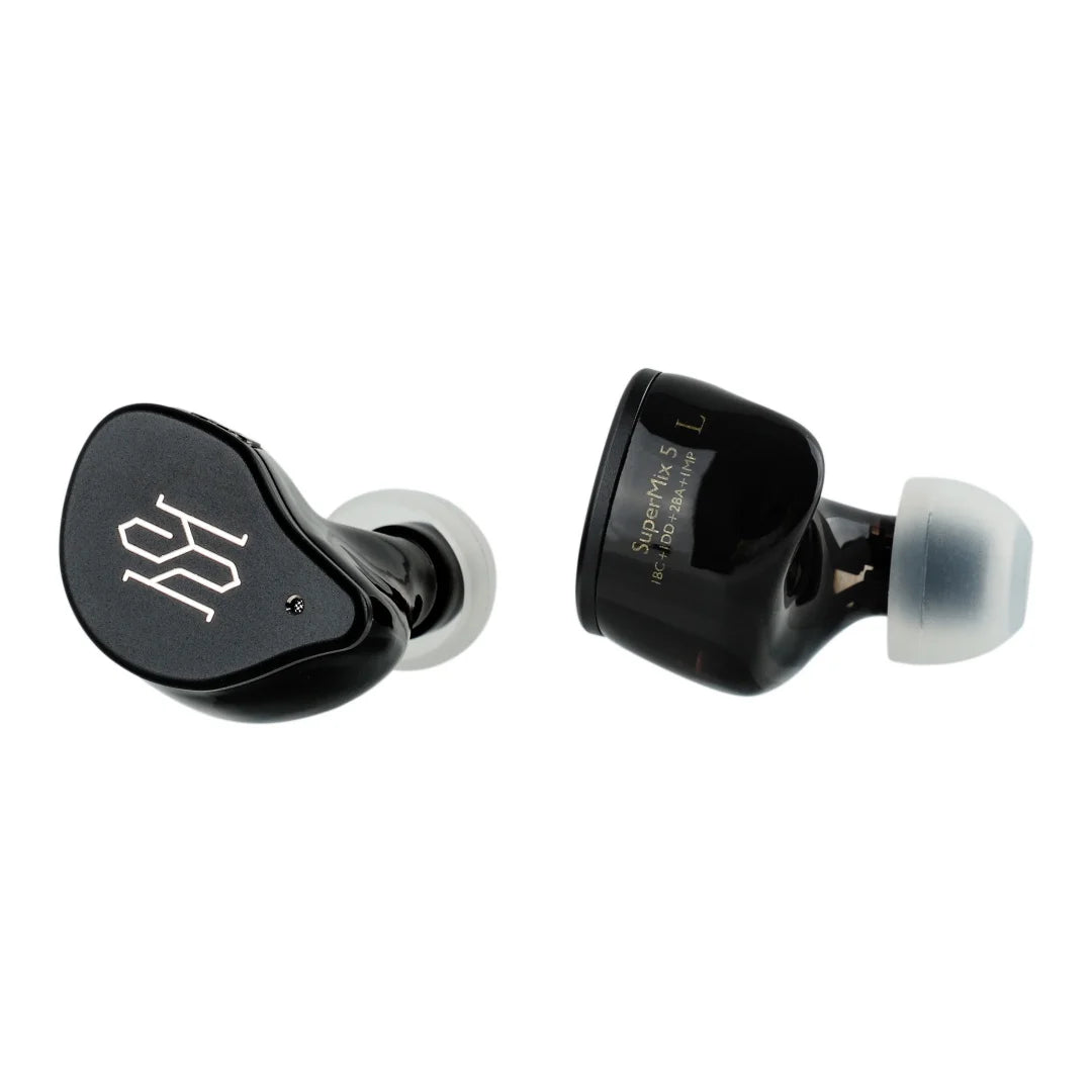 SIMGOT SuperMix 5 1BC+1DD+2BA+1MP in Ear Monitor Bone conduction HiFi Earphone with Detachable Silver-Plated OCC Litz Cable