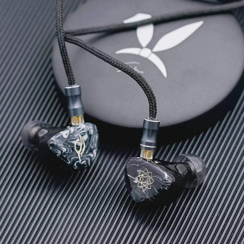 SeeAudio Bravery Black | 4 Balanced Armature Transducer Earphone